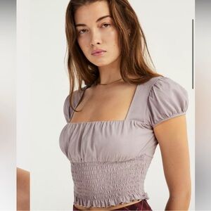 Sunday Best Lavender Luma Dusty purple top